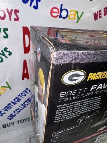 QB Brett Favre New Collector's Sealed Box Set McFarlane Sports 2008 NFL Amricons - Picture 9 of 10