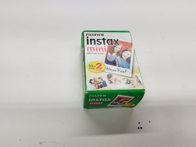 expired Fujifilm Instax Mini Instant Film, 10 Sheets - 2 Pack