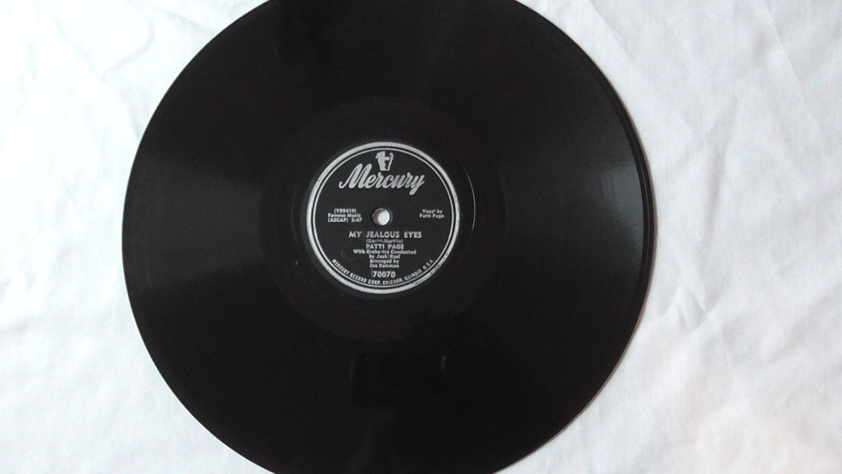 Patti Page – 78rpm Single 10-inch – Mercury #70070 My