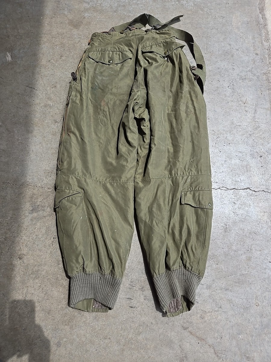 Vintage 50's Type A-11 Insulated Lined Flight Pants Army Air