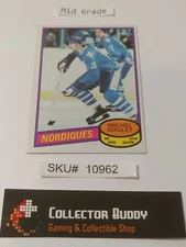 1980-81 O-Pee-Chee OPC #67 Michel Goulet RC Quebec Nordiques Mid Grade SKU#10962