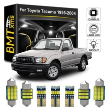 Xenon White Interior LED Lights Package Kit For 1995-2023 Toyota Tacoma + TOOL