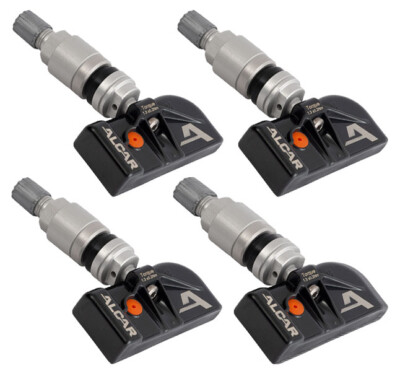 BLE Bluetooth Reifendrucksensor 4 Stück VENTIL SILBER Tesla Model 3 Highland