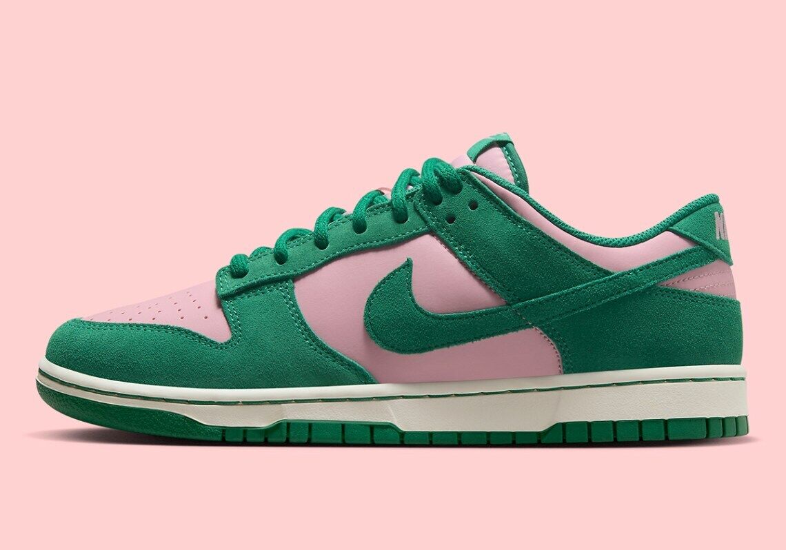 Nike Dunk Low Retro SE Watermelon Soft Pink Malachite FZ0549 Nike Dunk Low Retro SE Watermelon Soft Pink Malachite FZ0549