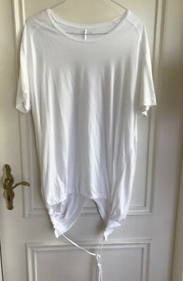 Juun. J T-Shirt weiss Oversized Spring Summer 2011
