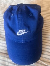 Vintage NIKE blue Kids size 4-7 Baseball Hat Cap