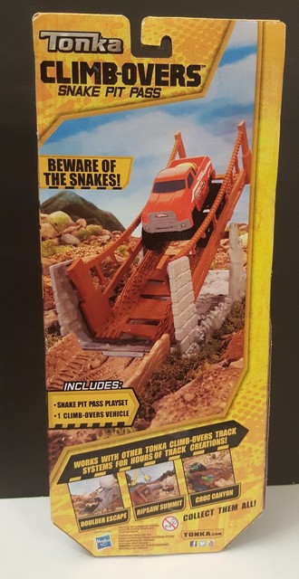 Tonka Climb Overs Snake Pit Pass 4x4 Mountain Pick up Orange Truck Ages 3 for sale online | eBay