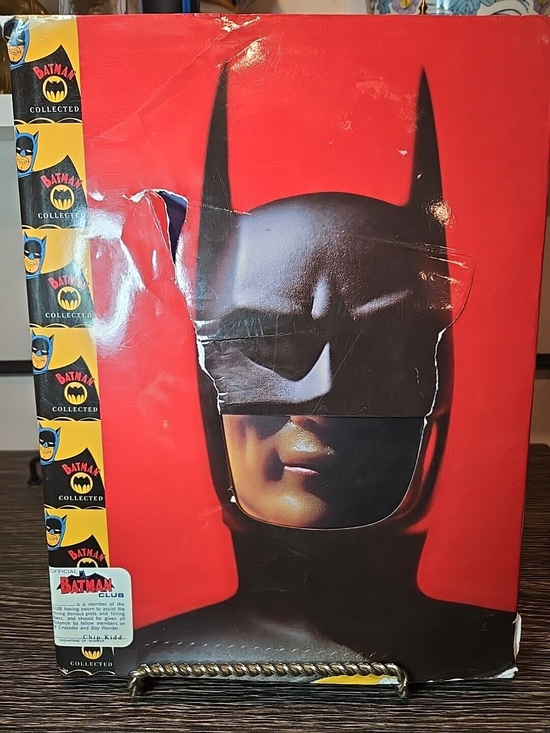 Vintage 1996 Batman Collected By Chip Kidd 490 + Color Illustrations 1st Ed VG++