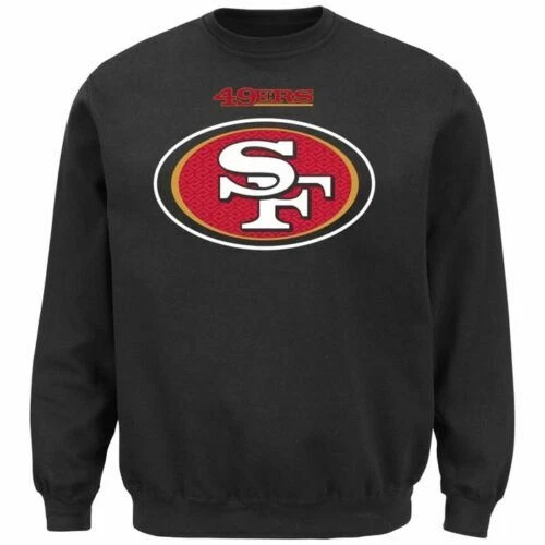 nfl NFL Official Gear San Francisco 49ers Gray Sweatshirt by