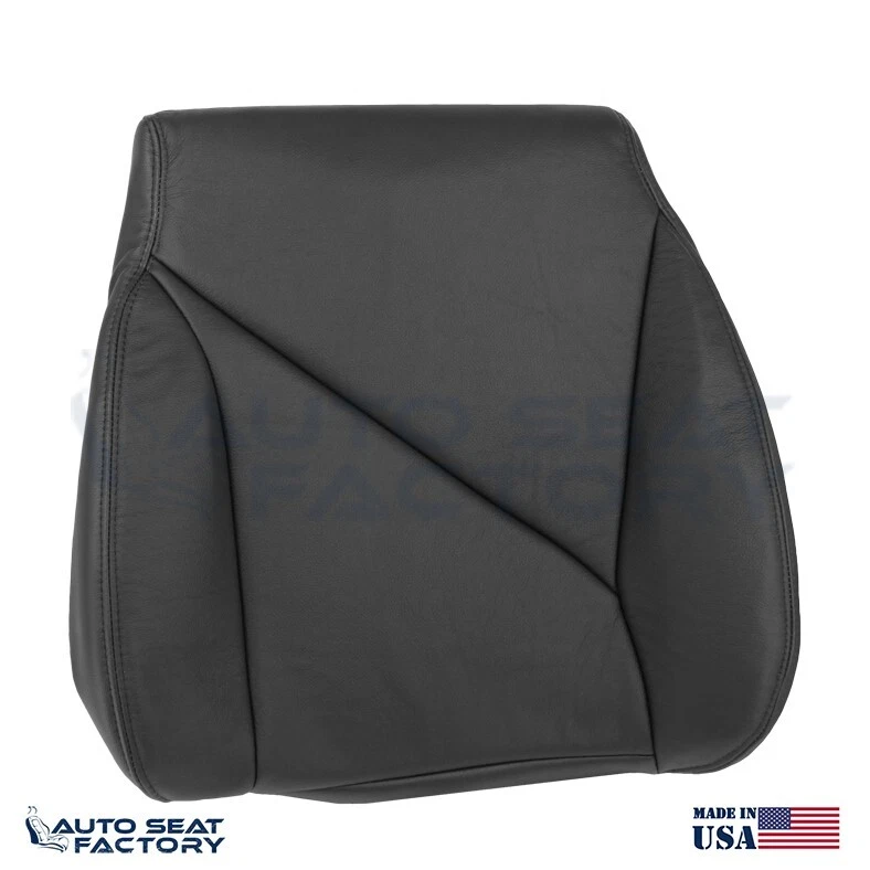 Cubierta de asiento de cuero negra inferior lateral para pasajero Chevy Corvette 1994-1996 Foto 3 de 4