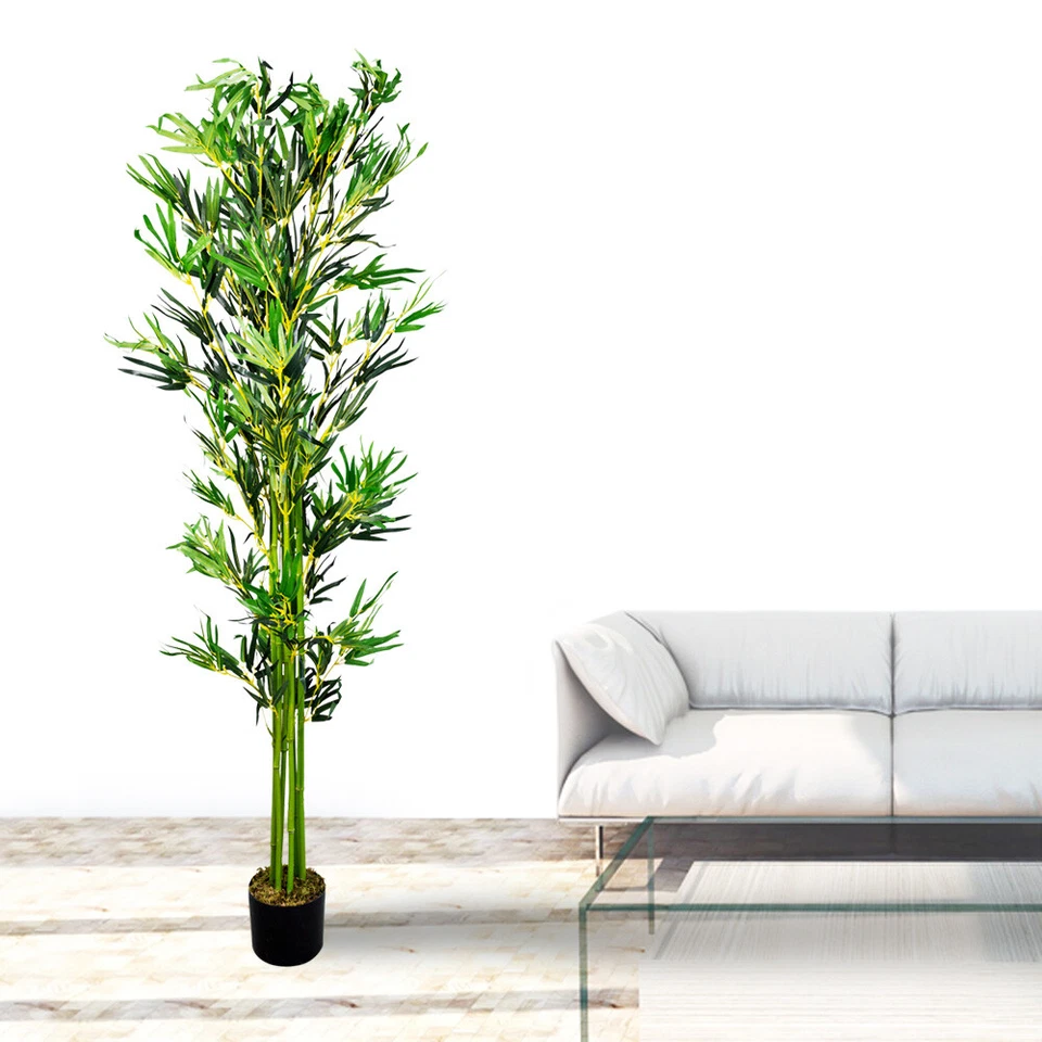 Bambù Artificial Planta Decoración Madera Natural Interiorismo 180cm DECOVEGO - Imagen 3 de 4