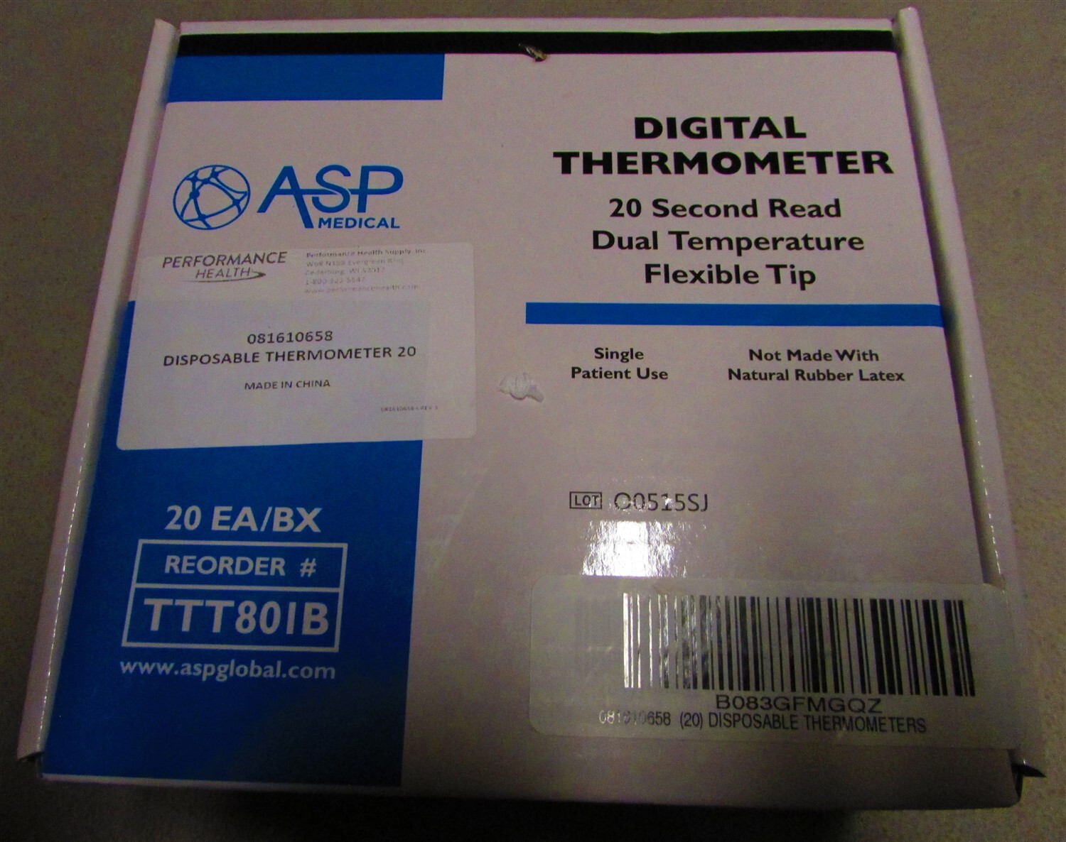 20 Disposable ASP Medical Digital Thermometers eBay