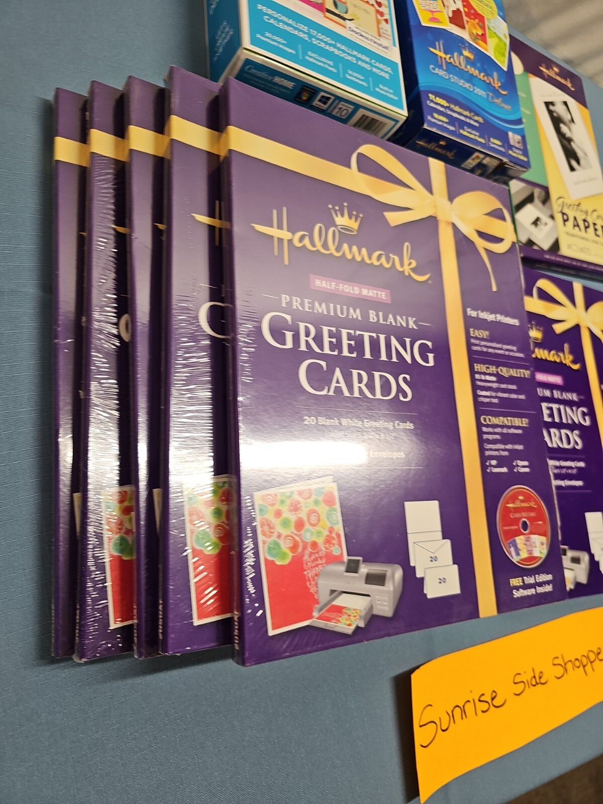 Hallmark HalfFold Matte Premium Blank Greeting Cards 5X 20 Count