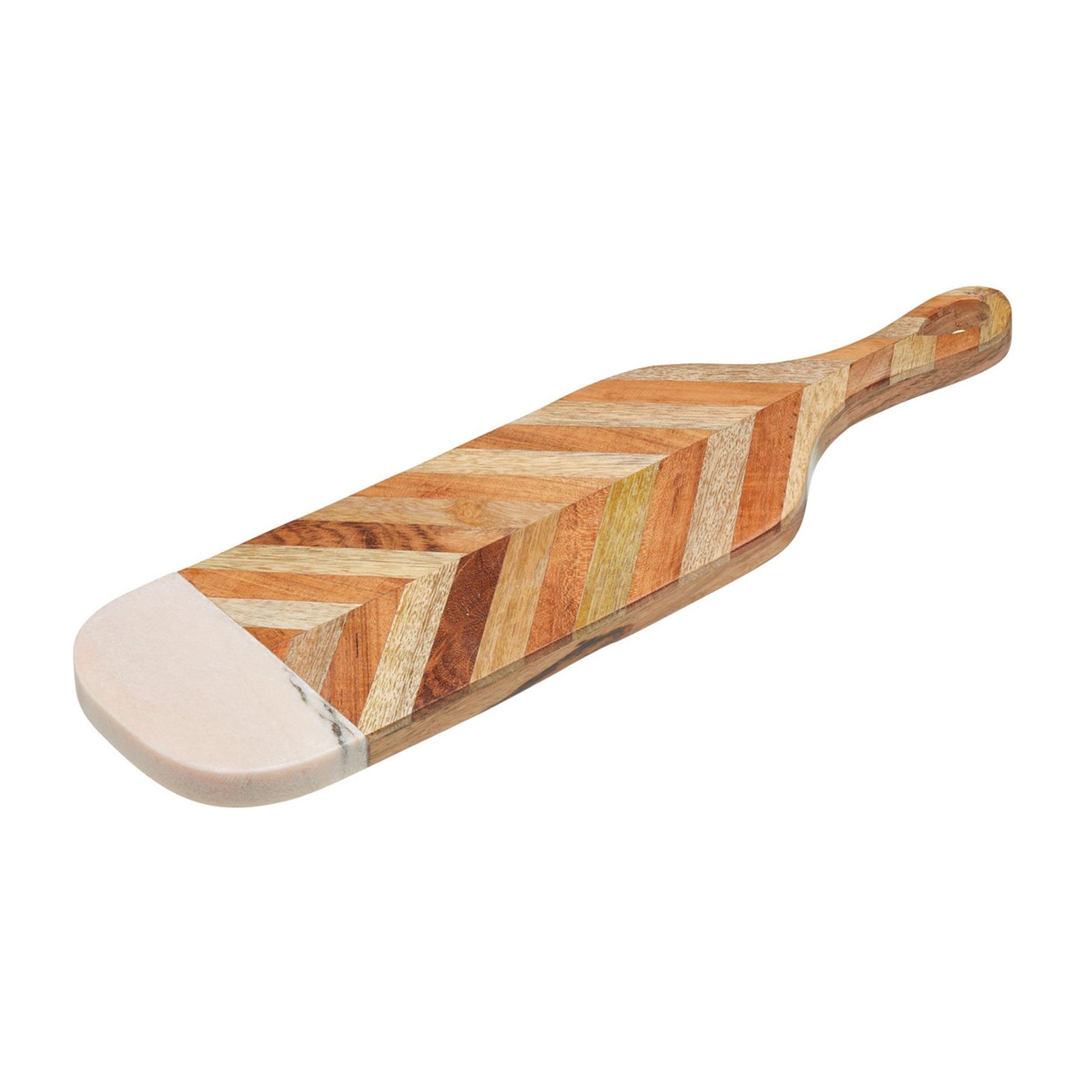 KitchenCraft Mango Wood Prep & Serve Board - Marble & Wood Serveware