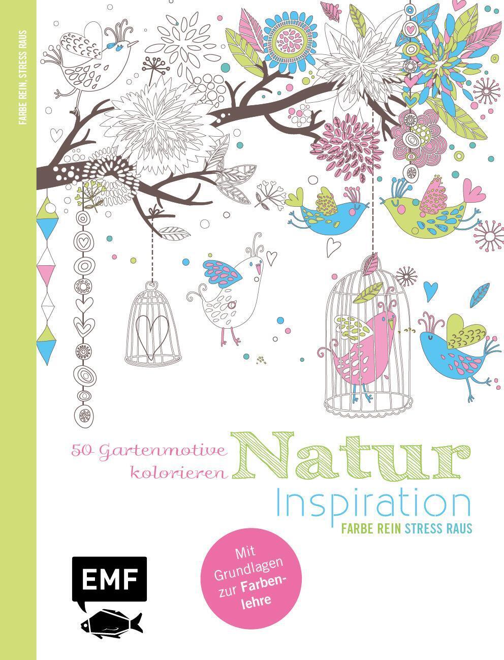 Thumbnail - Natur Inspiration - 50 Gartenmotive Kolorieren | Yvonne Rathmann |