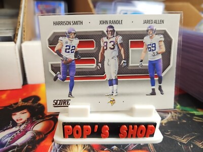 2021 Score - 3D #3D13 Harrison Smith, Jared Allen, John Randle