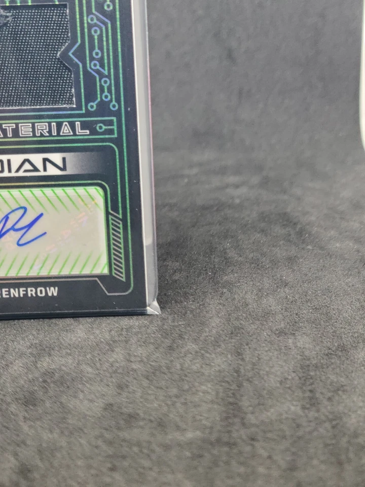 2022 Panini Obsidian Hunter Renfrow Green Etch Matrix Materials Auto /50 🔥🍀🤙 - Image 4 of 4