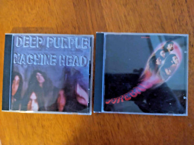 DEEP PURPLE Fireball and Machine Head CD's Gently Used Hard Rock and Metal