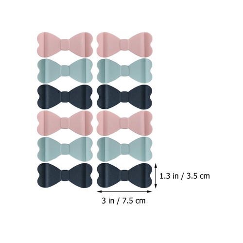 12 Pcs Plug Holder Cord Management Winder Adhesive Cable Organizers - 第 8/11 張圖片