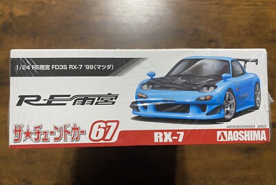 1/24 アオシマRX7 Aoshima 1/24 MAZDA RX7 FD3S Plastic Model Kit | eBay