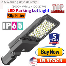 LED Parking Lot Light 200Watt Commercial Outdoor IP65 Shoebox Street Pole Lamp