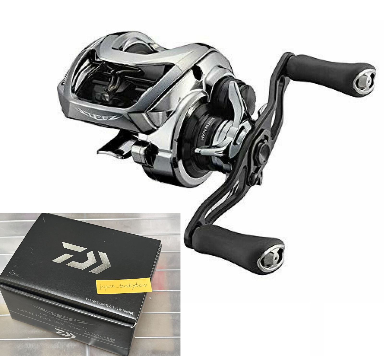 DAIWA Bait Reel 21 Steez Limited SV TW 1000L Left Handle Made in Japan