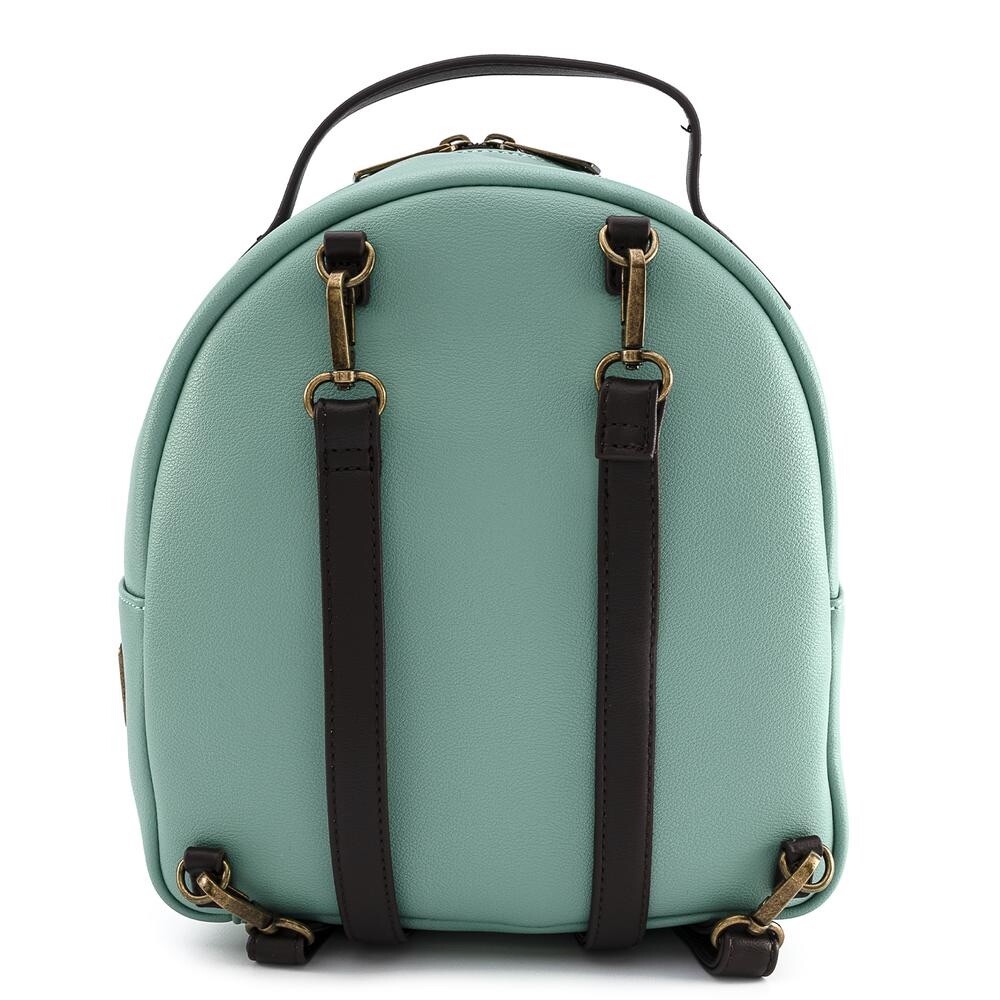 Loungefly DAGOBAH Teal & Dark Green Backpack and Wristlet Set Loungefly Star Wars Dagobah Mini Backpack Set 2021 Limited  main image 2