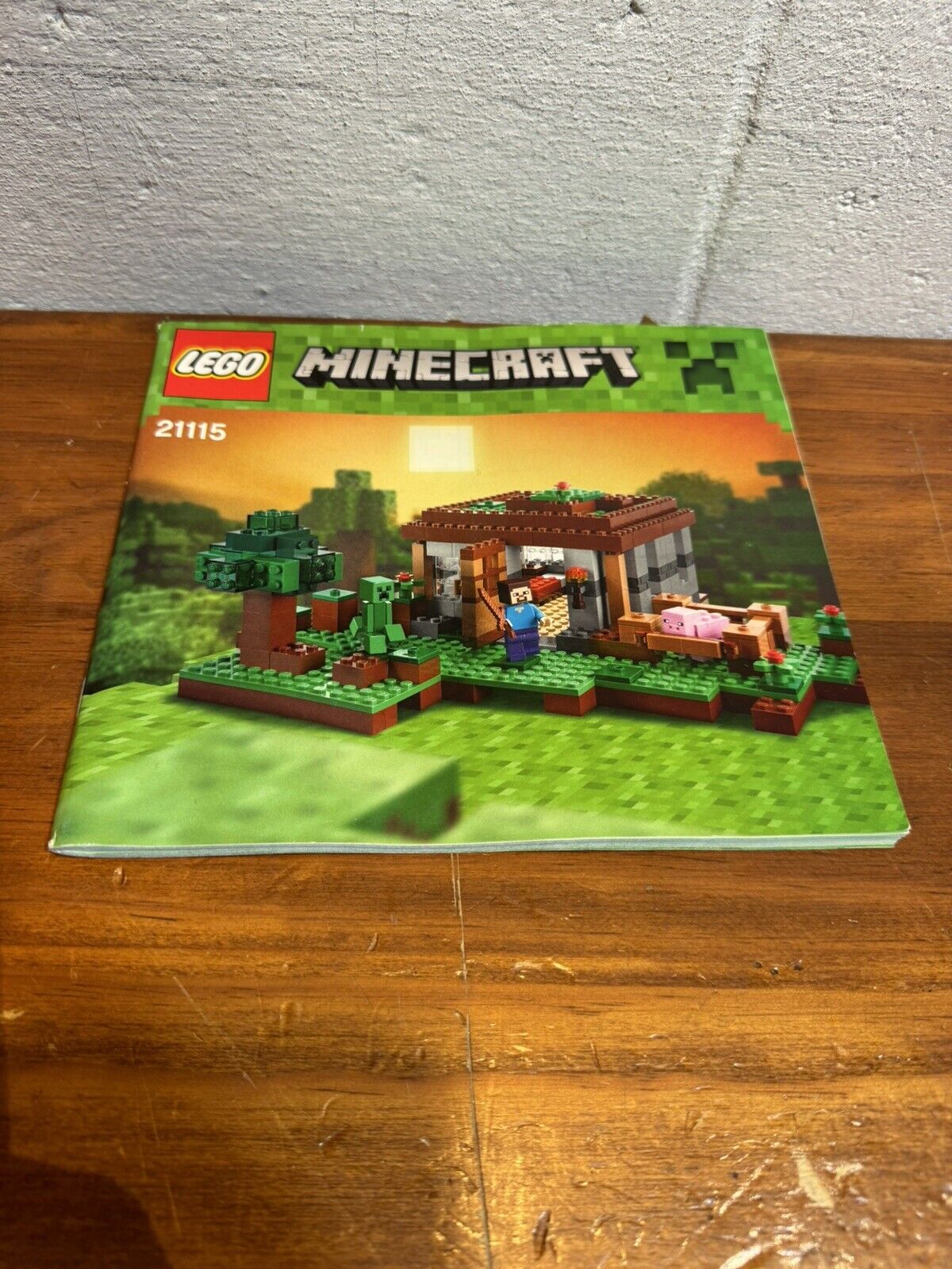 LEGO Minecraft 21115 The First Night Replacement ( Instruction Manual Only)
