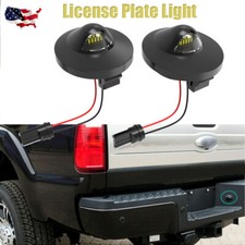 2x Led License Plate Light Rear Bumper Tag Assembly Lamp Fit 1990-97 Ford F-350 2x Led License Plate Light Rear Bumper Tag Assembly Lamp Fit 1990-97 Ford F-350