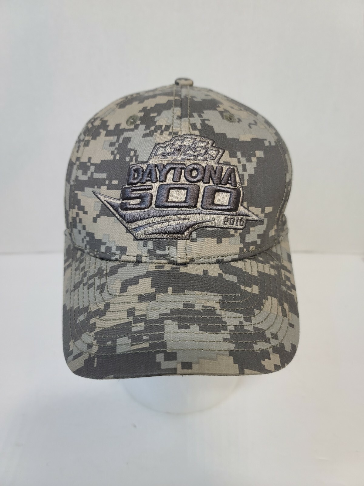2016 Daytona 500 Nascar Fanatics Camo Adjustable HAT… Gem