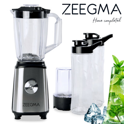 7 In 1 Standmixer Zeegma Vitamine Smoothie Maker Mixer Blender Kaffeemühle  1050W | Ebay