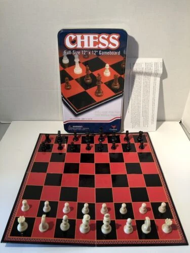 Cardinal Cardboard Contemporary Chess