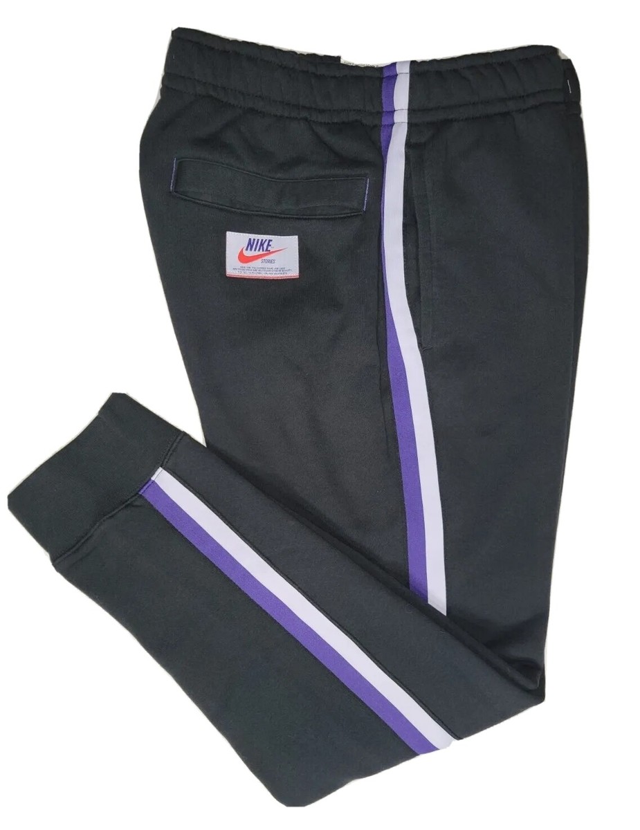 NIKE SPORTSWEAR CLUB FLEECE STORIES PANTS BLACK MENu0026#039;S SZ LARGE DQ3528  010 NWT. | eBay
