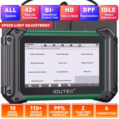 IDUTEX TS710 LKW PKW OBD2 Diagnosegerät Alle System Fehlerauslesegerät Für MAN