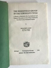 Millicent Carey, The Wakefield Group, Towneley Cycle,