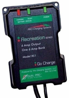 Dual Pro RealPRO Series Battery Charger 6A 1-Bank 12V RS1
