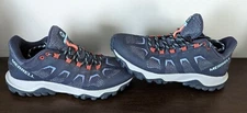 MERRELL Navy FIERY Trail Running Hiking Eva Midsole Grip Shoes Sz 9 Nice Shape!