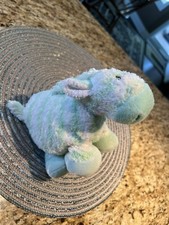 VINTAGE RARE Animal Alley Baby Toys R Us Zebra Green Rattle Beanbag 2000 W Tag