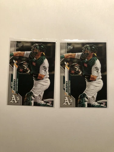 (2) 2020 Topps Series 1 Sean Murphy RC #317 Rookies