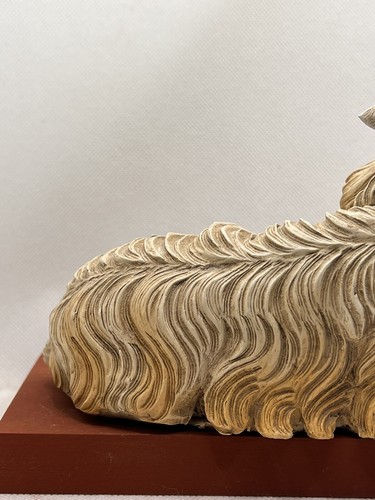 Pecora Animale Da cortile Presepe Napoletano Scena Campestre 19x13Cm cm argilla - Foto 11 di 19