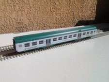 VITRAINS CARROZZA MDVC 2da CL TRENORD,ILLUMINATA, SCATOLA PROTETTIVA "AUHAGEN"