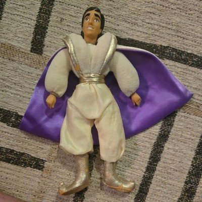 Vintage Aladdin Doll Disney Applause Plush Figure Vinyl Head 10 