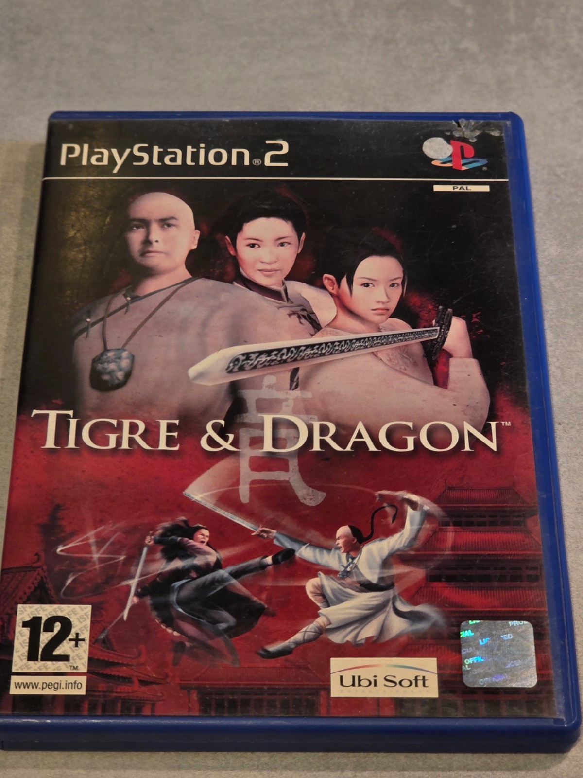 TIGRE DRAGON SONY PS2 PLAYSTATION 2