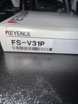 Keyence FS-V31P Verstärker, benötigt 2 Glasfaserkabel, verschiedene Anwendungen... 24 V DC Inp
