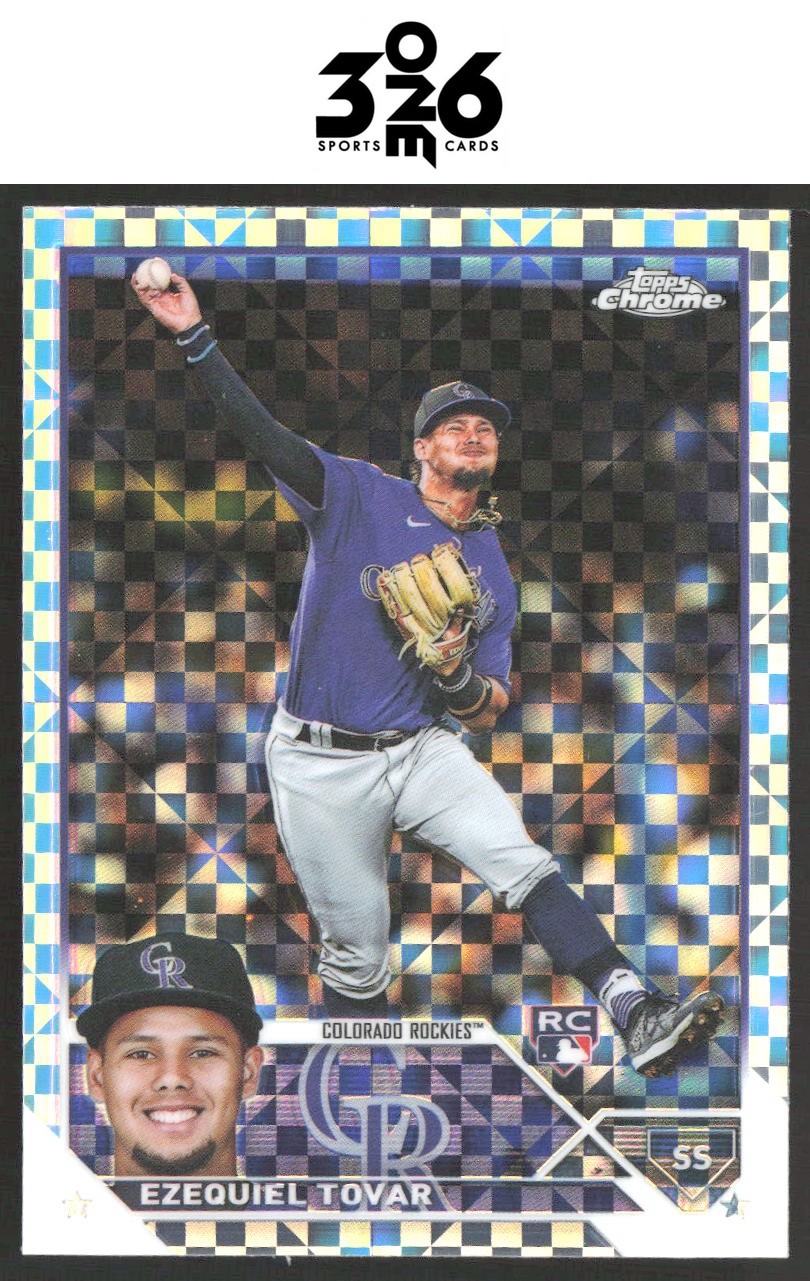 Ezequiel Tovar 2023 Topps Chrome X-Fractors #106