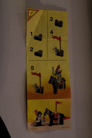 Vintage Lego Castle Set 6009 Black Knight | 100% Complete w/Instructions