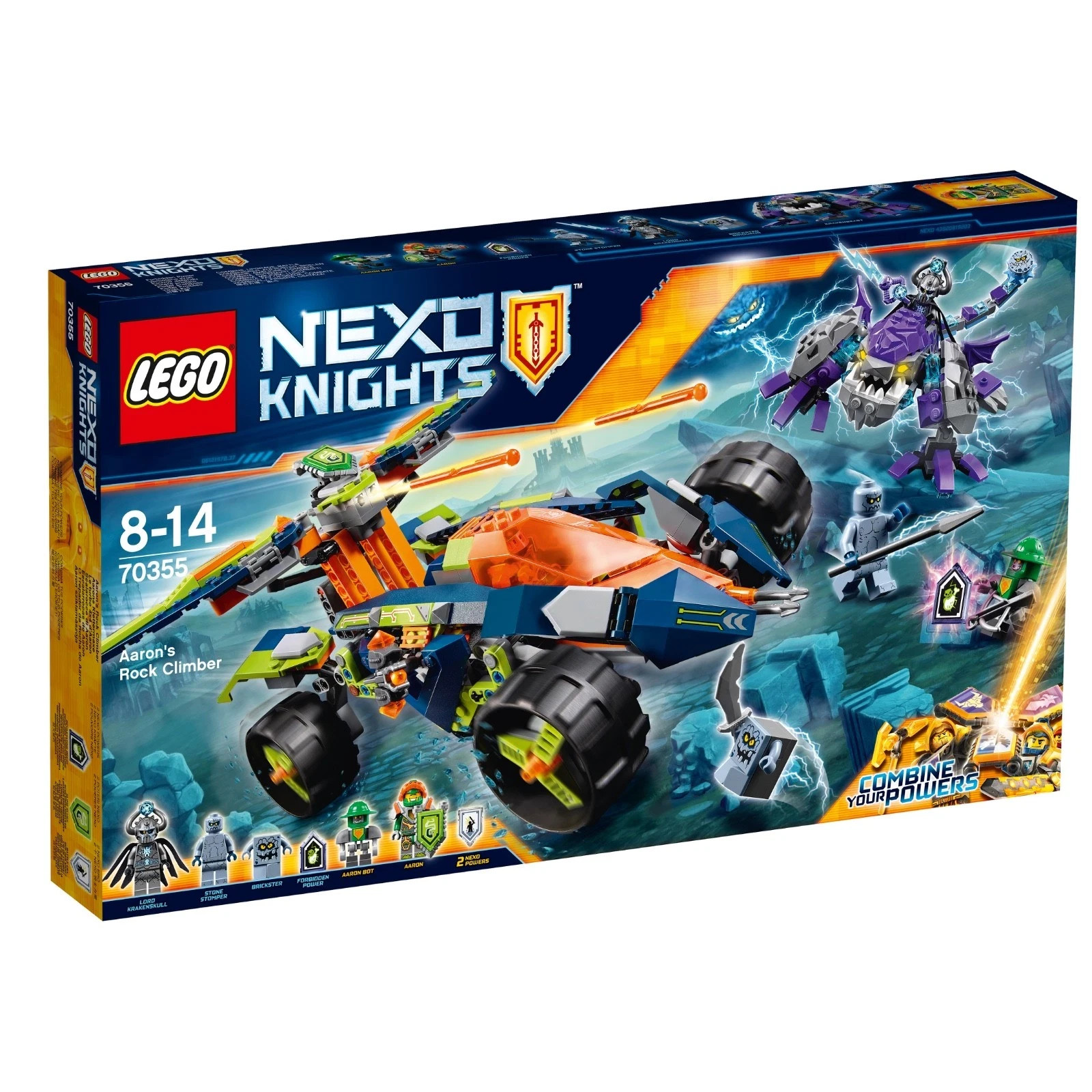 LEGO® NEXO KNIGHTS™ 70355 Aarons Klettermaxe OVP Figur - Lord Krakenskull