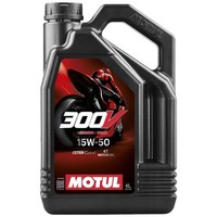 MotoröL Motul 4T SAE 15W-50 Synthetisch 300V Factory Line Road Racing 4 Liter