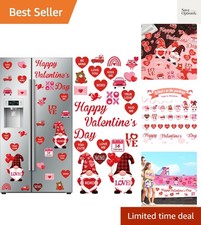 25 Pcs Valentine's Day Garage Door Magnets Gnome Heart Truck Love Refrigerato...