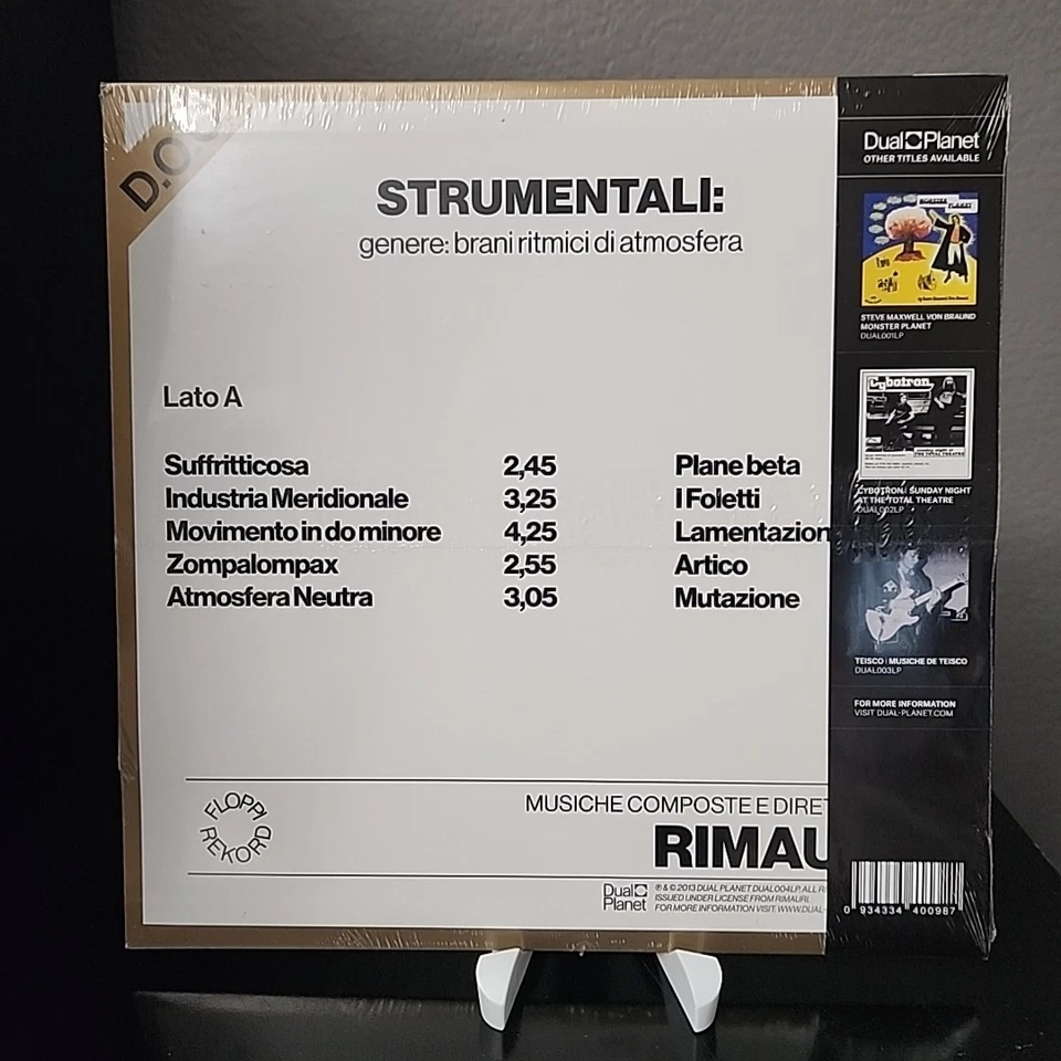 Rimauri Tiesco - D.O.C. (Dual Planet) Vinyl LP Sealed NEW, 2013 - Image 2 of 2